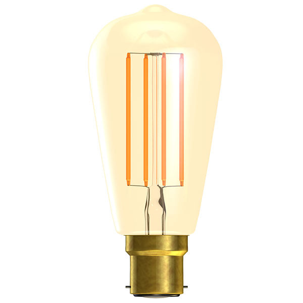 Bell 60797 LED 3.3W Dimmable Vintage Amber Squirrel Cage - BC - 2200K