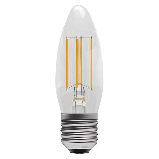 Bell 60705 4W LED Filament Clear Candle - ES, 2700K