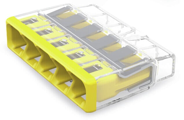 Wago 2773-405 4mm Compact Splicing Connector (Pack of 60)