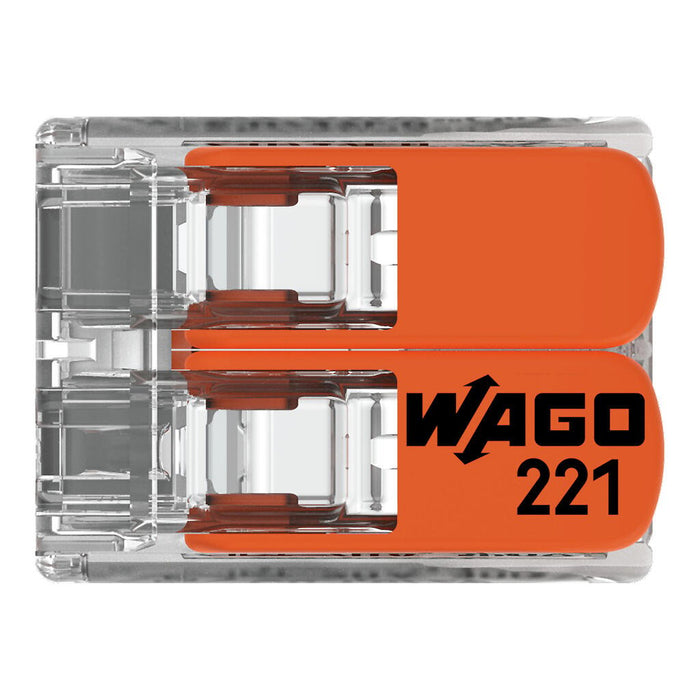 Wago 221-412 Compact Splicing Connector (PK OF 100)