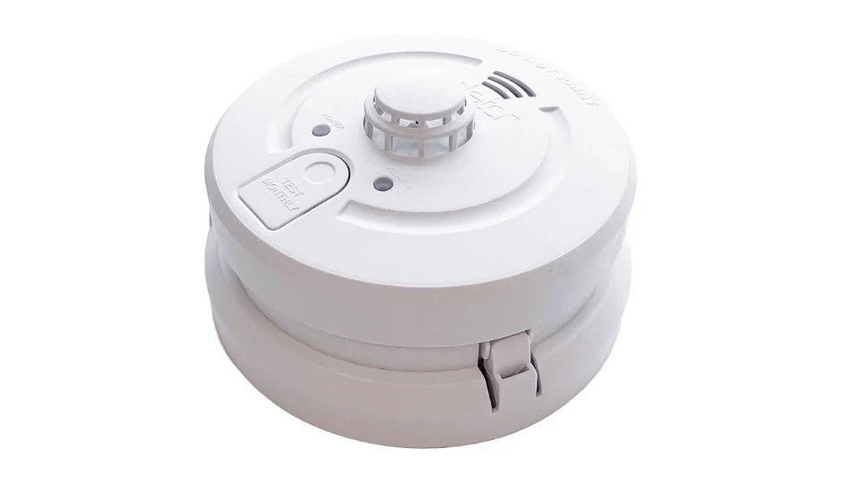 Deta 1171 Combined Optical Smoke and Heat Alarm 240V with 10 Year Sealed Lithium Battery Back Up