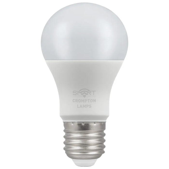 Crompton Lamps 12318 LED Smart GLS Thermal Plastic Dimmable 8.5W 3000K ES-E27