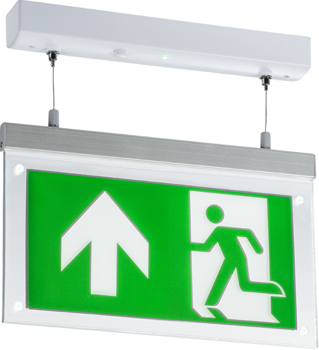 Knightsbridge EMLSUS LED Suspended Double-Sided Exit Sign