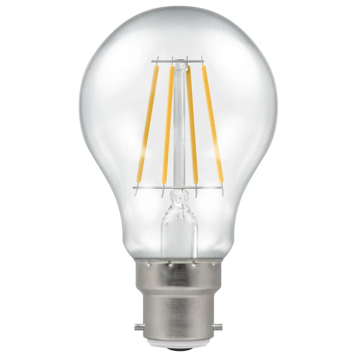 Crompton Lamps 15708 LED GLS Filament Clear 4.2W 2700K BC-B22d