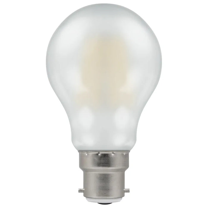 Crompton Lamps 15821 LED GLS Filament Pearl 4.2W 2700K BC-B22d