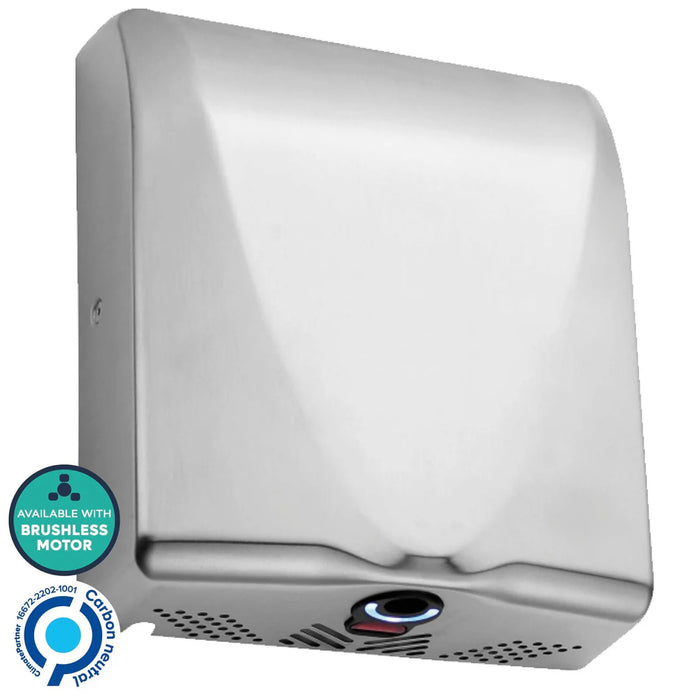 Dryflow BDST02 BulletDri / BulletDri Plus Hand Dryer with HEPA Satin