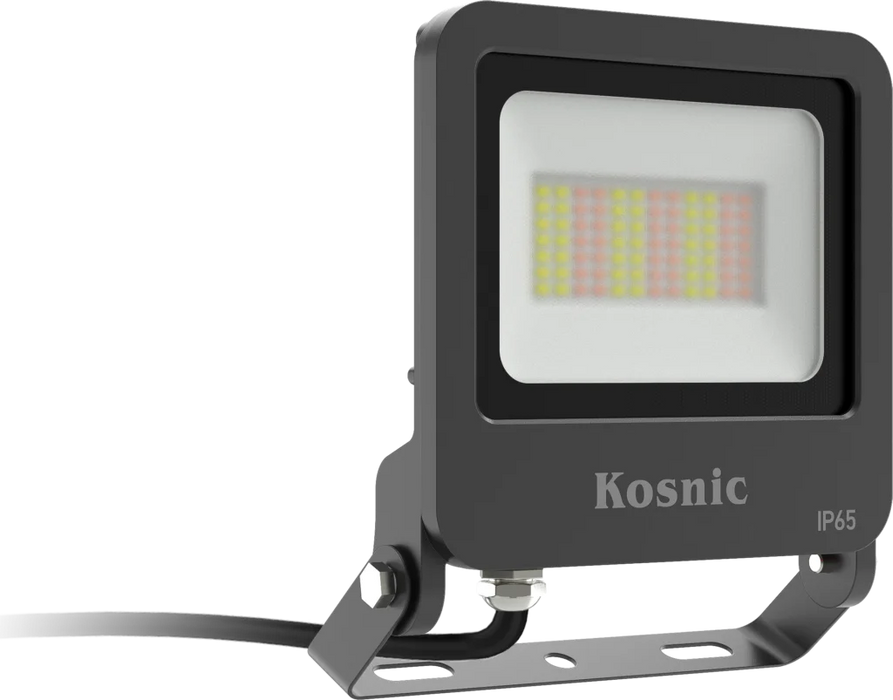 Kosnic VEN30-SCT Ventas II IP65 Floodlight 30W CCT Switch w/remote