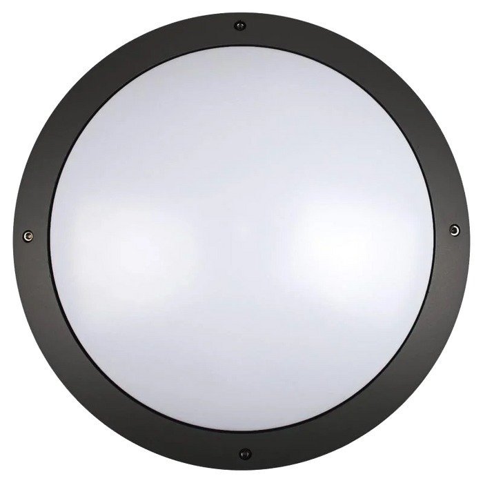 Kosnic ETNDD-BLK Etna, Diecast Aluminium LED Bulkhead, Black