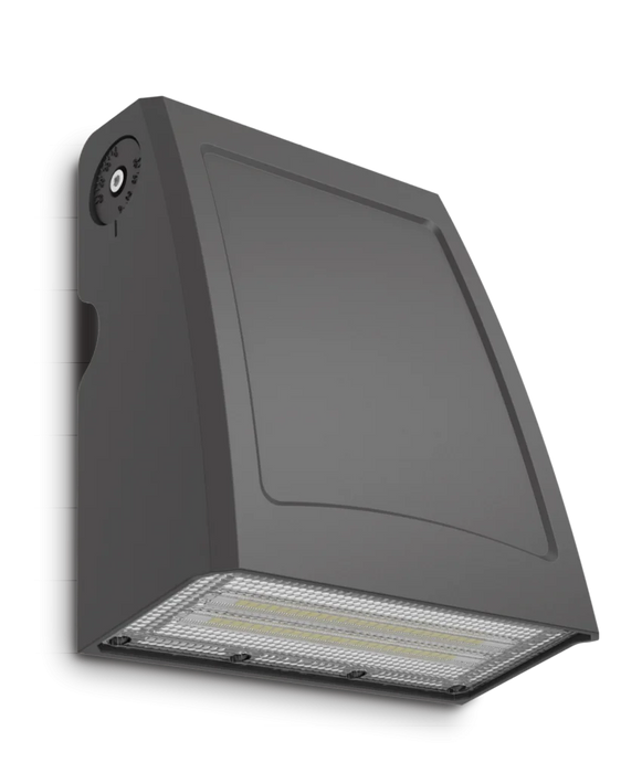 Kosnic KRU25/DS-SCT Kabru, LED IP65 Wall Pack, 25W CCT Switchable, Dusk to Dawn