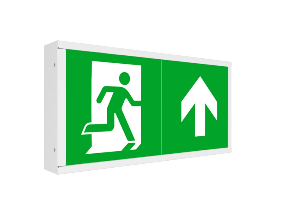 Kosnic BEL0105/ST Belum Self-Test Emergency Exit Sign 1W/5W 6500K