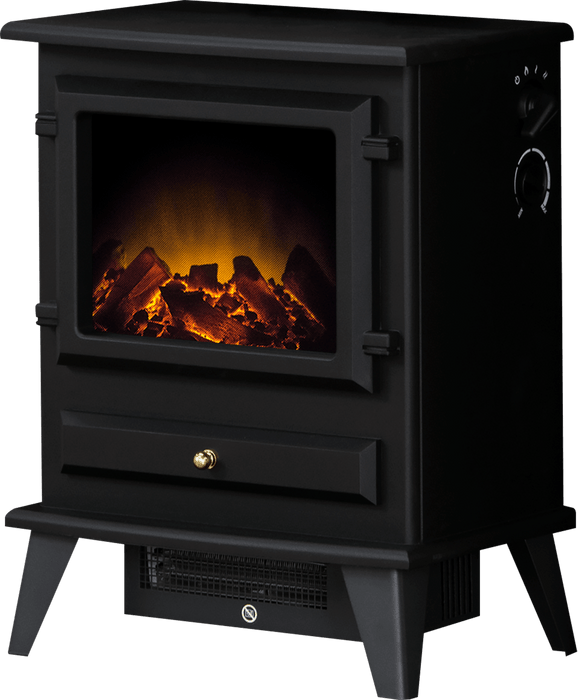 Adam Fire 13300 Adam Hudson Electric Stove in Black