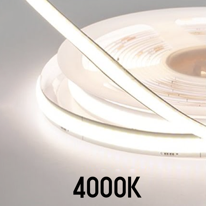 ENER-J T481 524V COB LED Strip Lights with 320 LEDs per meter 4000K IP65 (Power Supply Not Included)