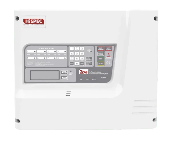 Hispec HS2CAS/2ZP Fire Alarm Control Panel