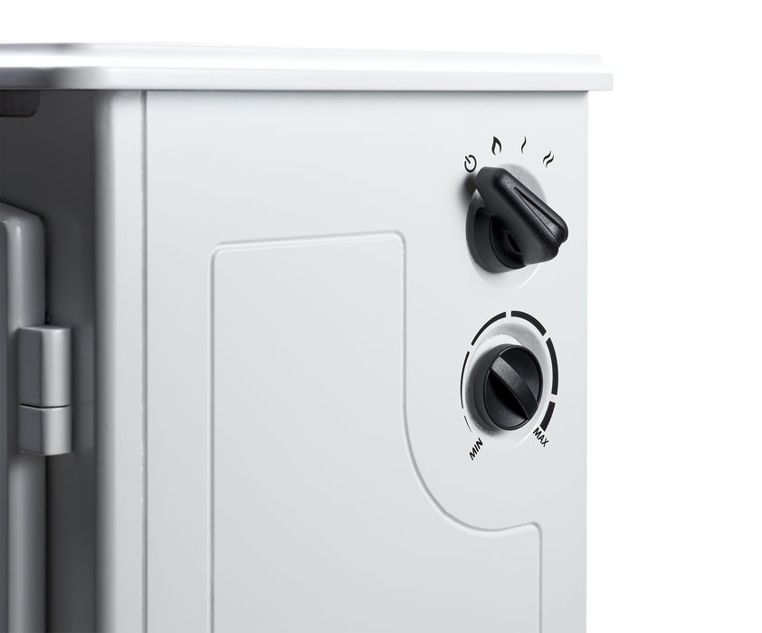 Adam Fire 18188 Adam Woodhouse Electric Stove in White