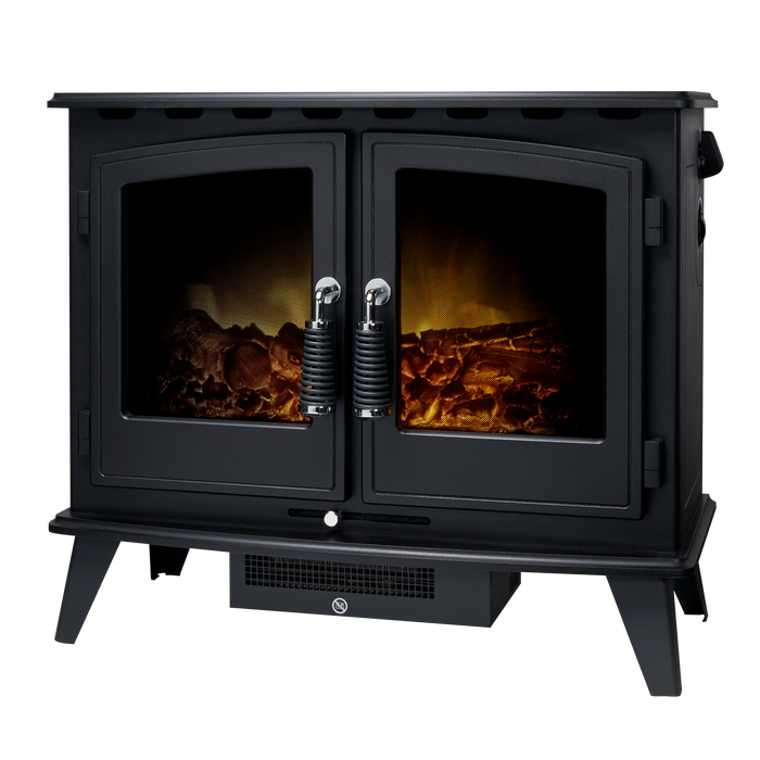 Adam Fire 13369 Adam Woodhouse Electric Stove in Black