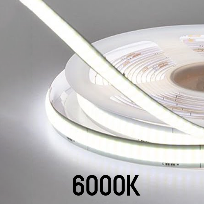 ENER-J T457 5 Meter 12V LED COB StripÂ 6000K IP20 (Power Supply Not Included)