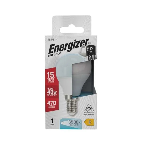 Energizer S9414 4.2W LED Golf E14 (SES) - 470lm - 6,500K (Daylight)