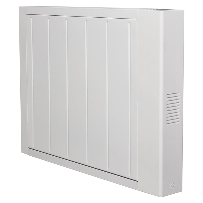 Adam Fire 26040 Adam Sola Ceramic -IQ 1500W Electric Radiator in White with Smart WiFi Control