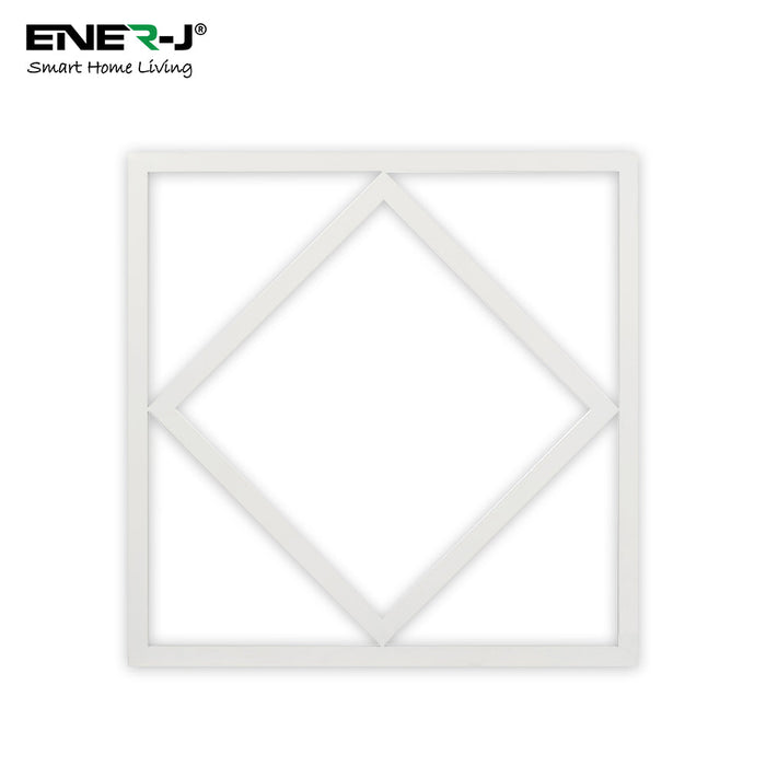 ENER-J T200NW 40W LED 600mm x 600mm Double Square Borderline Panel Cool White