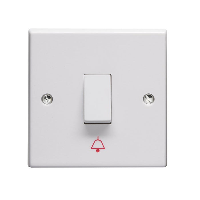 Volex Accessories  VX1000 10A 1G 2W SP Retractive Plate Switch