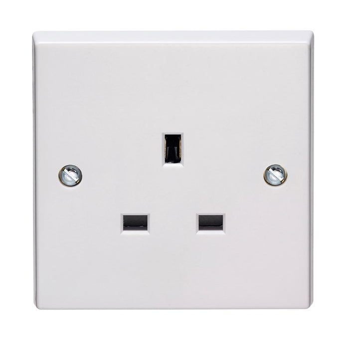 Volex Accessories VX9100 13A 1 Gang Unswitched Socket