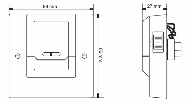 Timeguard ST810 Suretime PIR Automatic Light Switch - 2 Wire