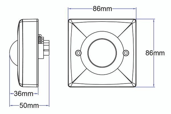 Timeguard PDWM1500 120° Wall Mount PIR Presence Detector