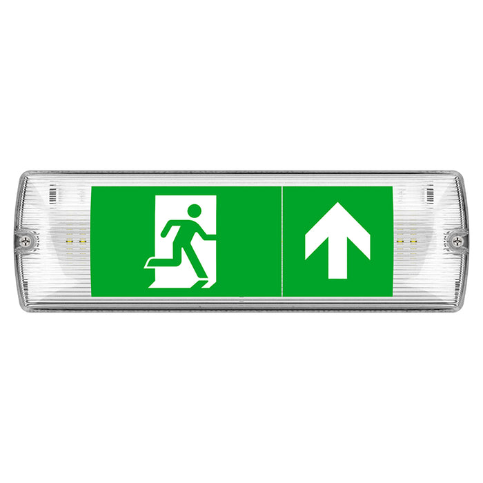 Kosnic Mulu MUL0105 IP65 LED emergency exit sign bulkhead