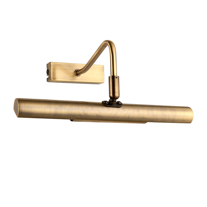 Endon Lighting PL-LEDG9-AN Linton 2lt Wall Light Antique Brass