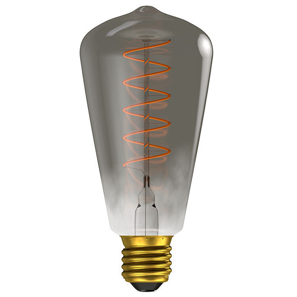 Bell 60028 4W LED Vintage Soft Coil Squirrel Cage Dimmable - ES, Gunmetal, 1800K