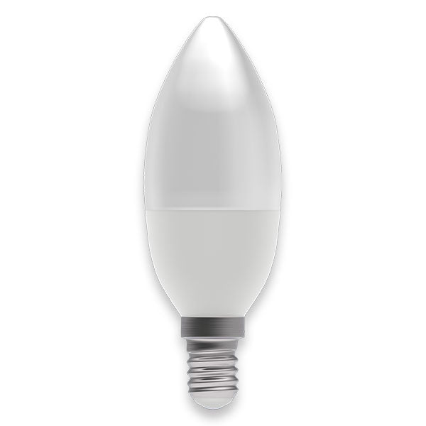 Bell 60886 Genesis 4.7W LED Opal Candle - SES - 6000K