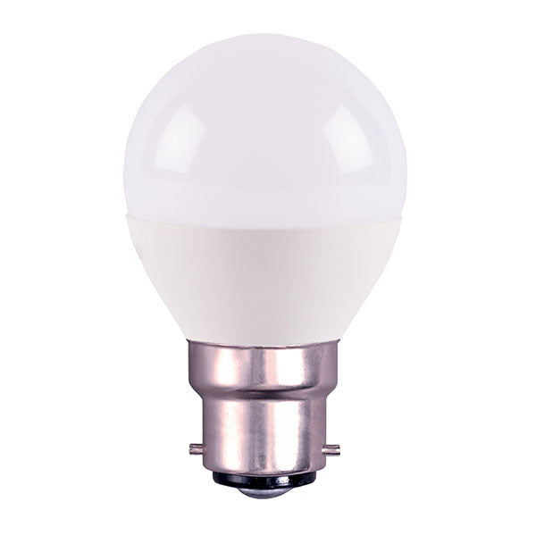 Bell 60895 Genesis 4.7W LED Dimmable Opal Round - BC - 6000K