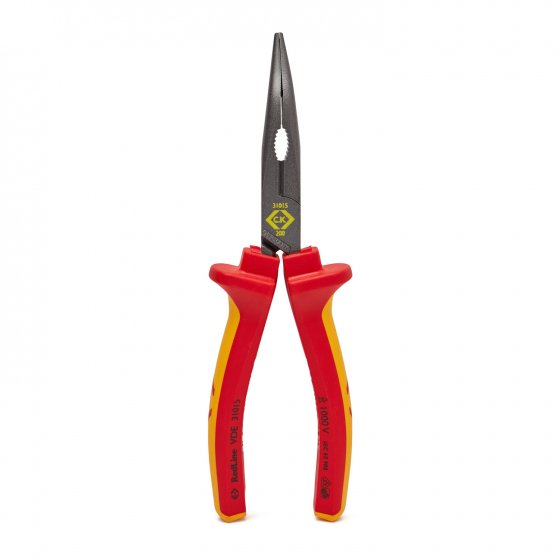 C.K Tools 431015 RedLine VDE 45º Bent Nose Pliers 200mm