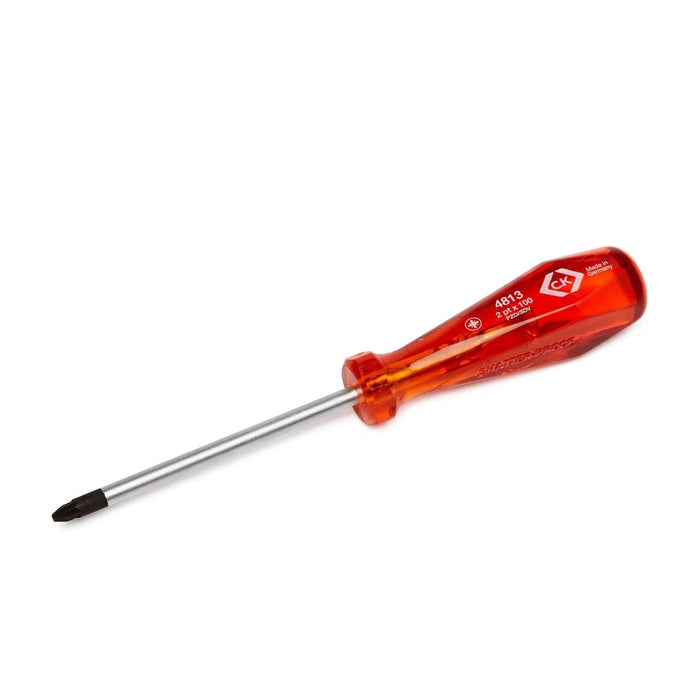 C.K Tools T4999B HD Classic Screwdriver Slotted & PZD Set Of 8