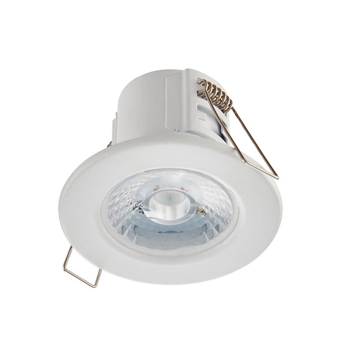 Saxby 73785 ShieldECO 500 IP65 4W Warm White Matt White