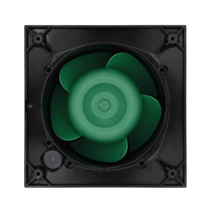 Airflow QuietAir 90002187 QT100 Black Edition Humidity & Timer 100mm Fan