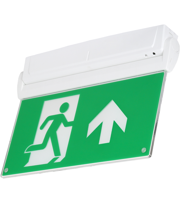 NVC NAL/STM3/ISO-U Arlington LiFe LED Maint Blade Exit Sign ISO Up Self Test