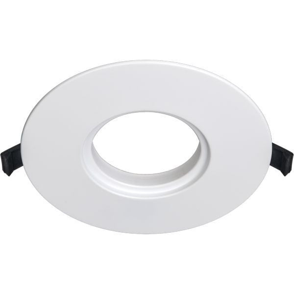 Luceco EFTBZAPWH FType  95-165mm Cutout Adaptor Plate White