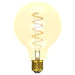 Bell 60019 4W LED Vintage Soft Coil Vertical Filament Globe - ES Amber 1800K