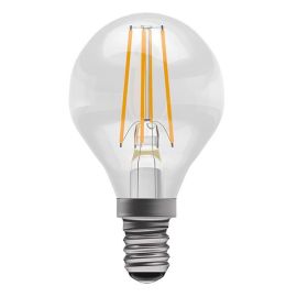 Bell Lighting 60102 4W LED Filament Satin Round - SES, 2700K