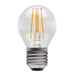 Bell Lighting 60738 4W LED Filament Clear Round - ES, 4000K