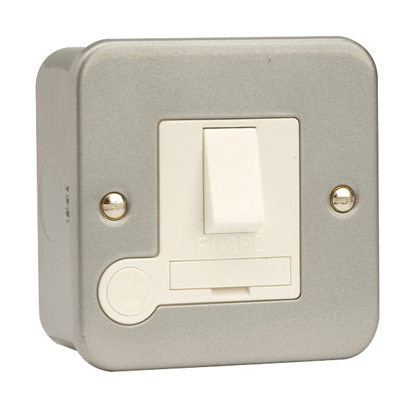 Click Scolmore CL051 13A Fused Connection Unit DP Switched With Optional Flex Outlet