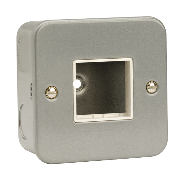 Click Scolmore CL402 1 Gang Switch Plate - 2 Aperture