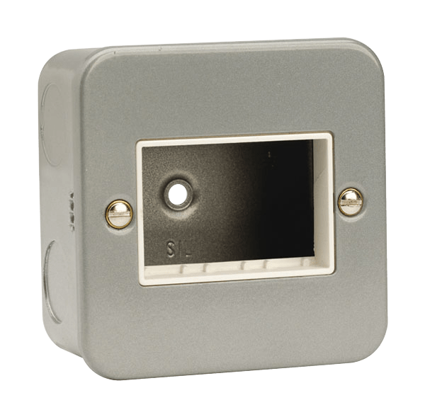 Click Scolmore CL403 1 Gang Switch Plate - 3 Aperture