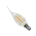 Bell 05033 4W LED Filament Bent Tip Clear Candle Dimmable - SES, 2700K