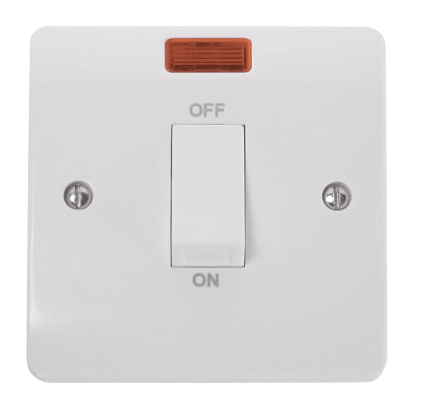 Click Scolmore Mode CMA501 SP Cooker Switch w/Neon