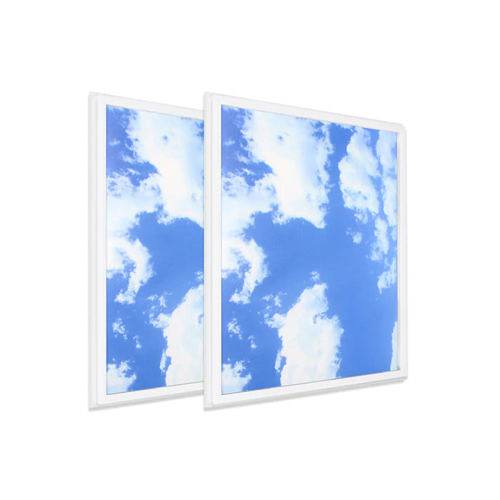 ENER-J E812 40W SKY LED 2D Ceiling Panel 600x600mm Ultra Thin LED Panels Set of 2