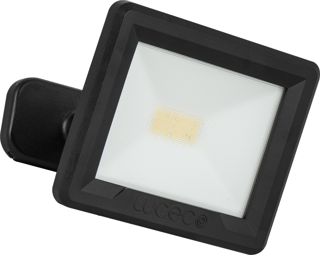 Luceco EFLD10B40 10W 4000K  Floodlight with Ball Joint