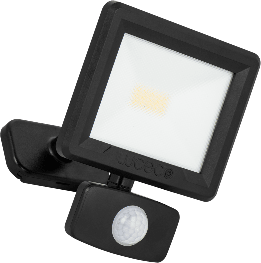 BG Luceco EFLD10B40P 10W 4000K Eco Domestic Floodlight PIR