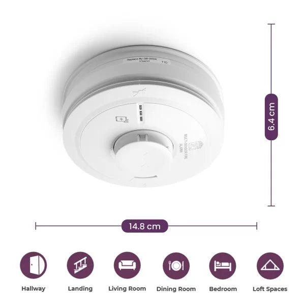 Aico Ei3024 Multi-Sensor Fire Alarm